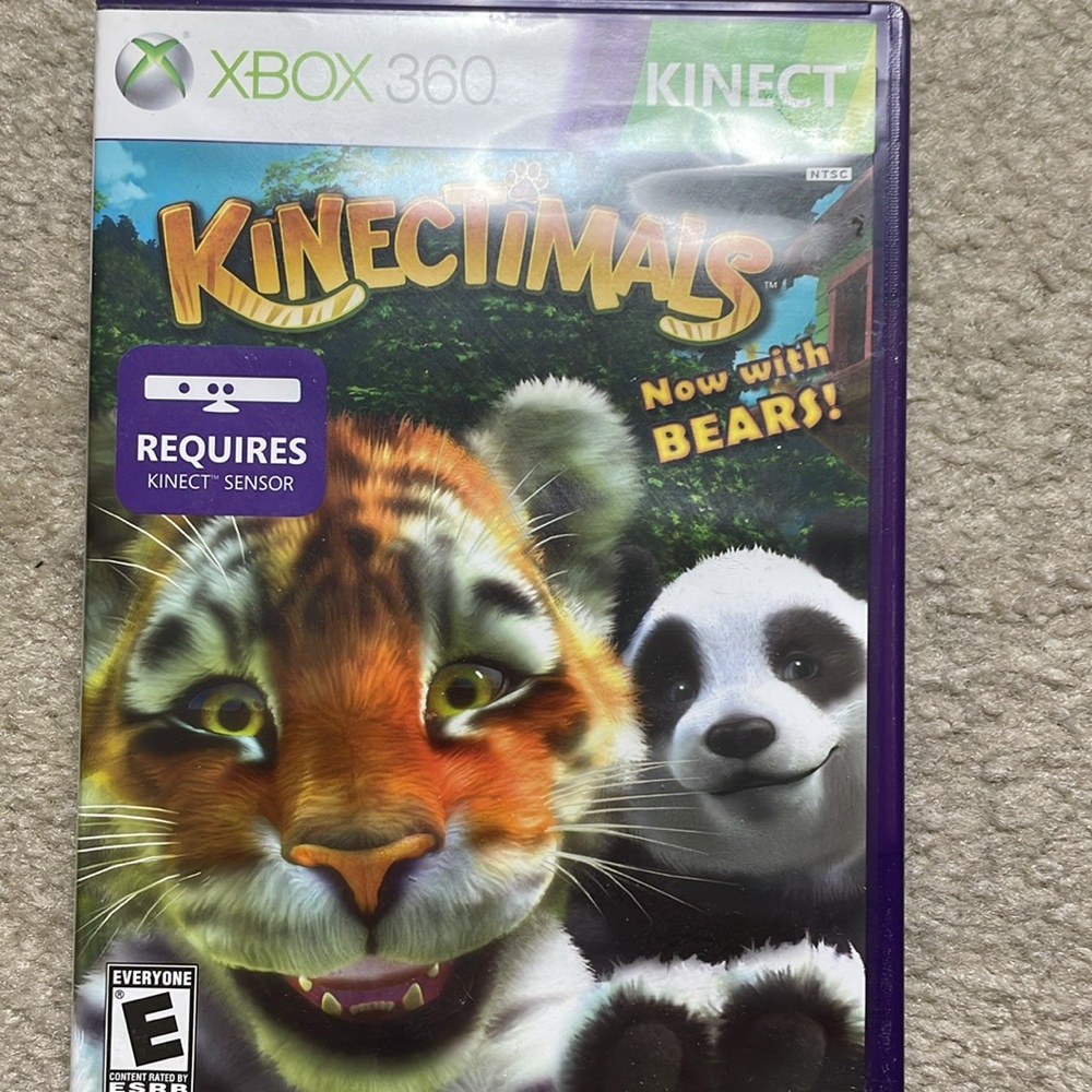 3/$20 Xbox 360 Kinect Video Game Kinectimals EUC Bundle 3 Games for $20!
